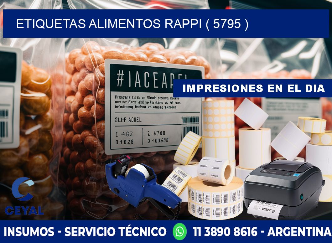 etiquetas alimentos rappi ( 5795 )