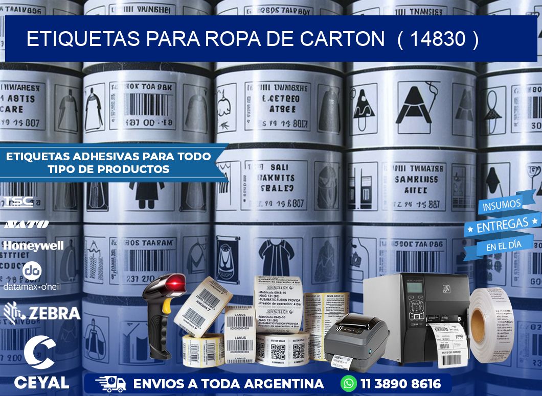 etiquetas para ropa de carton  ( 14830 )