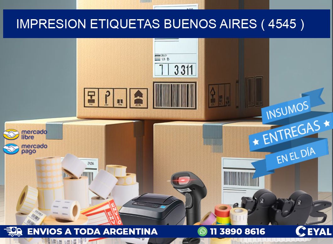impresion etiquetas buenos aires ( 4545 )