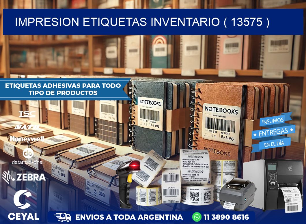 impresion etiquetas inventario ( 13575 )