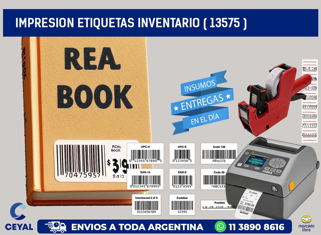 impresion etiquetas inventario ( 13575 )