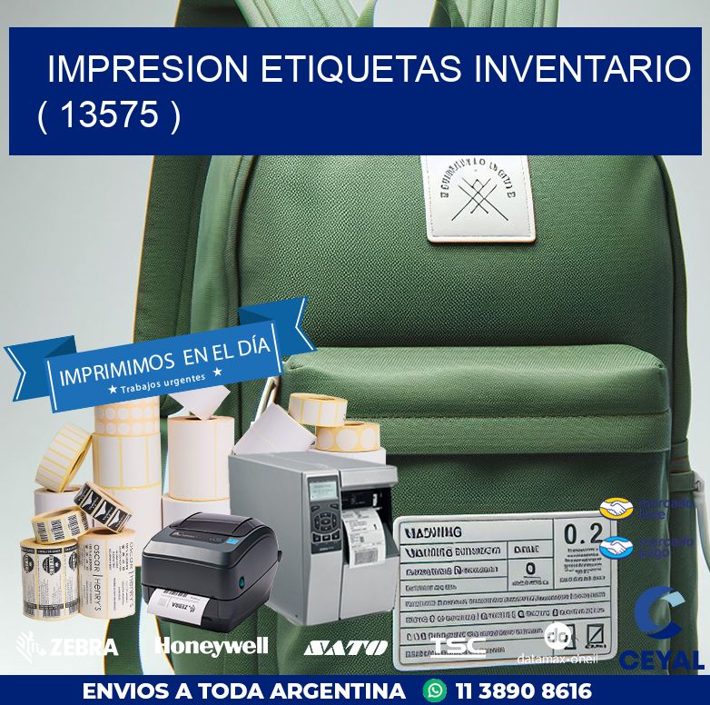 impresion etiquetas inventario ( 13575 )