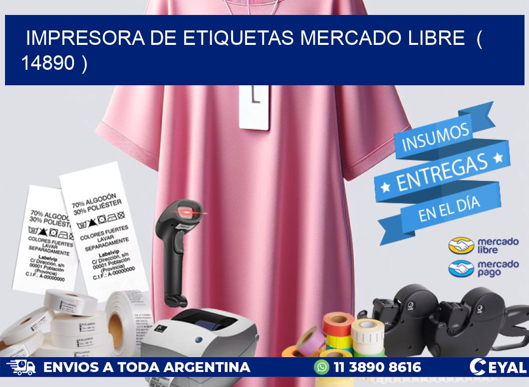 impresora de etiquetas mercado libre  ( 14890 )