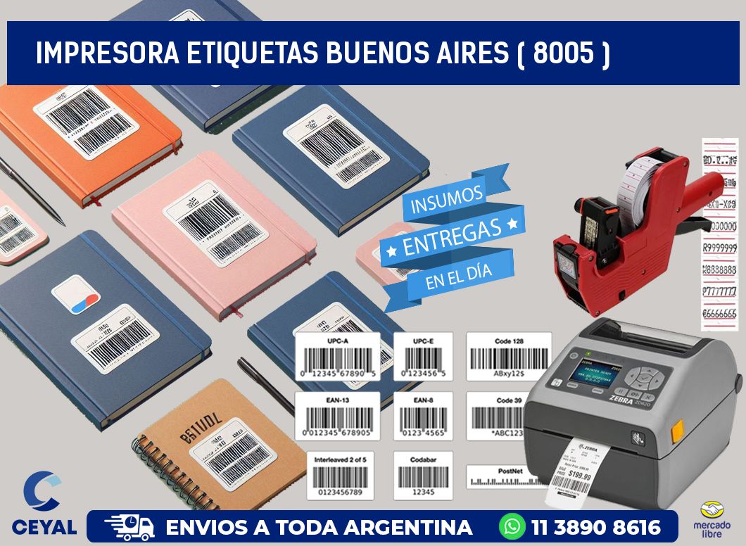 impresora etiquetas buenos aires ( 8005 )