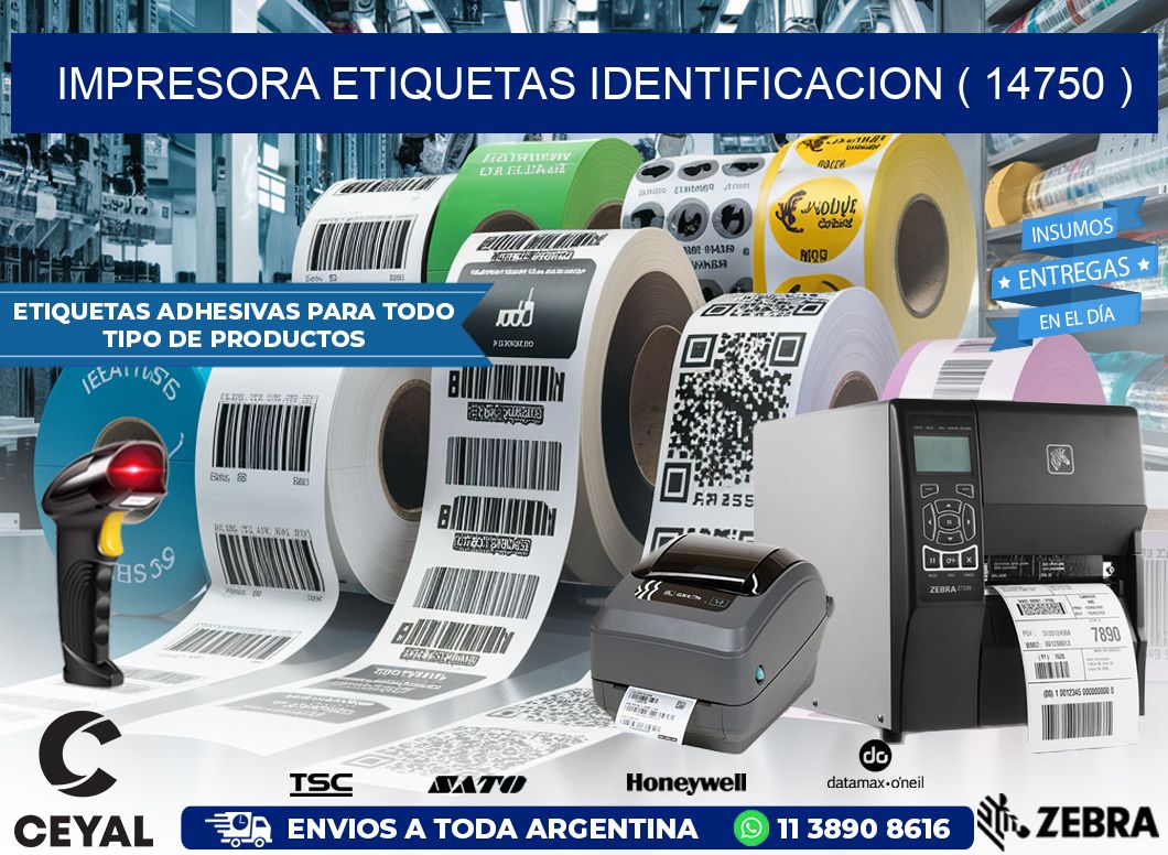 impresora etiquetas identificacion ( 14750 )