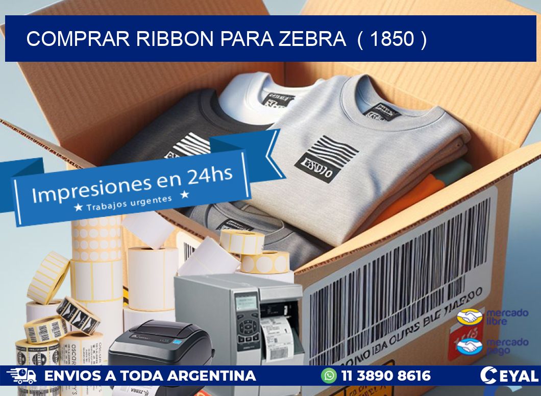 COMPRAR RIBBON PARA ZEBRA  ( 1850 )
