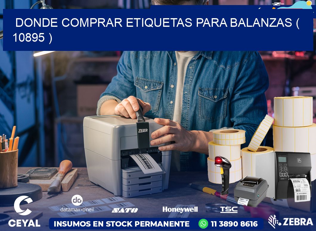 DONDE COMPRAR ETIQUETAS PARA BALANZAS ( 10895 )