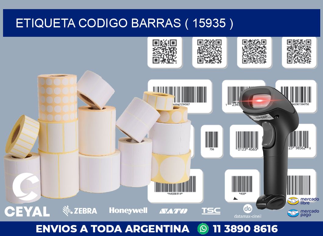 ETIQUETA CODIGO BARRAS ( 15935 )