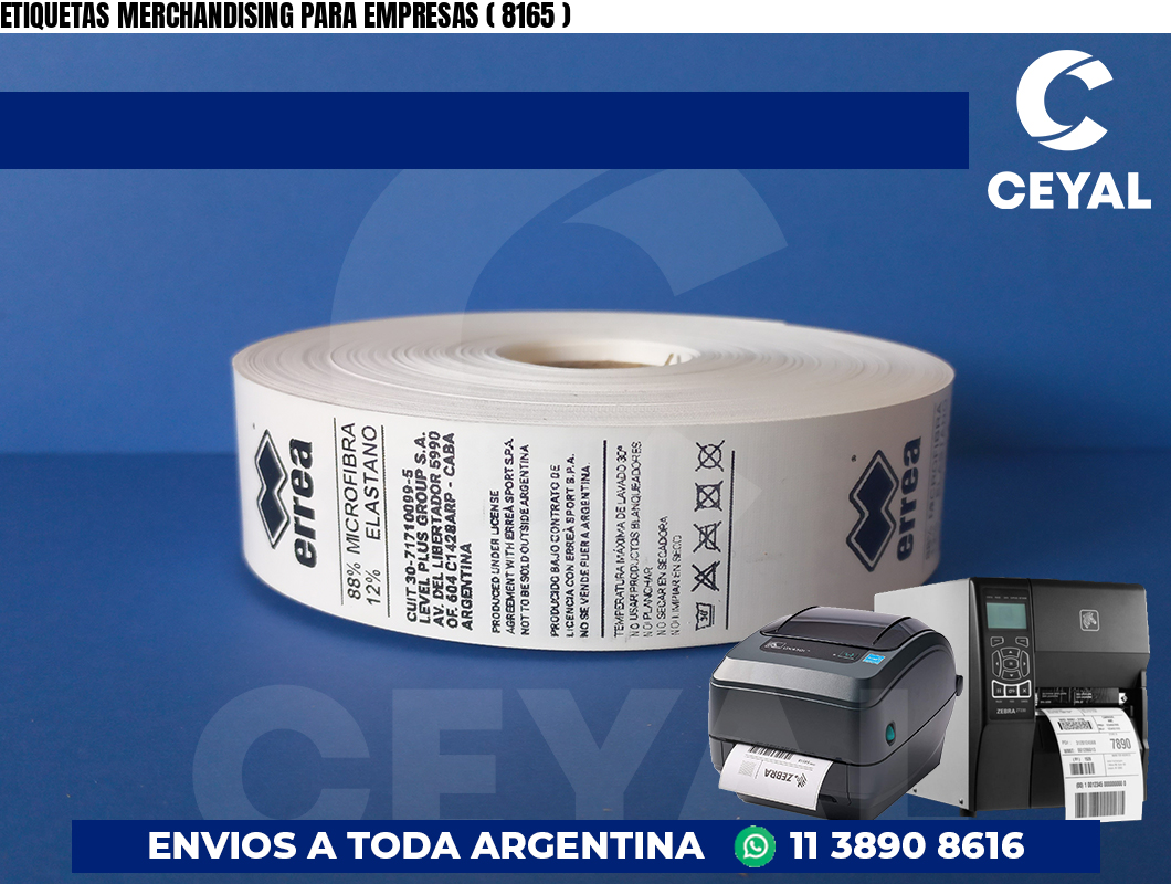 ETIQUETAS MERCHANDISING PARA EMPRESAS ( 8165 )