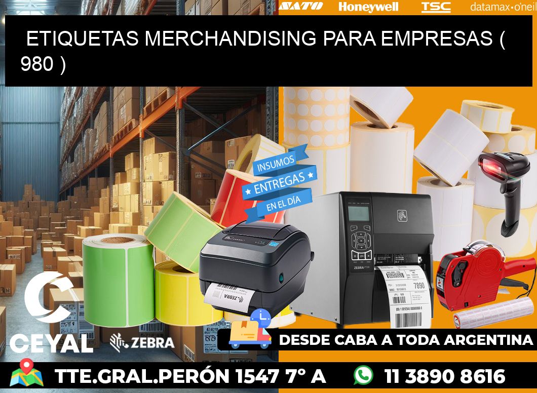ETIQUETAS MERCHANDISING PARA EMPRESAS ( 980 )