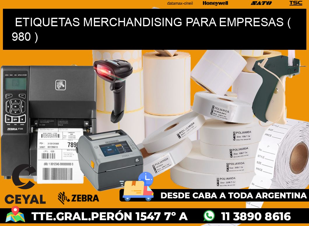ETIQUETAS MERCHANDISING PARA EMPRESAS ( 980 )