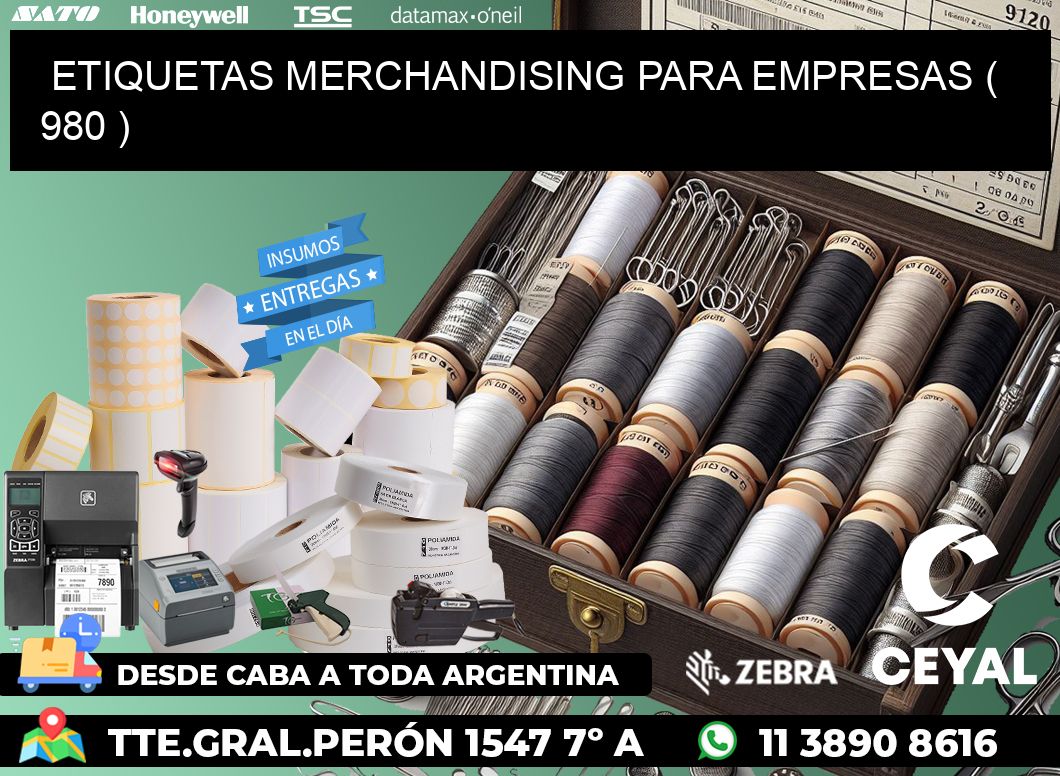 ETIQUETAS MERCHANDISING PARA EMPRESAS ( 980 )