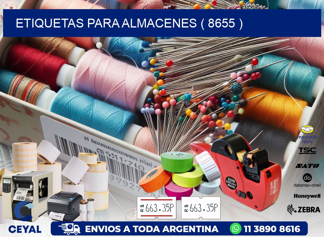 ETIQUETAS PARA ALMACENES ( 8655 )