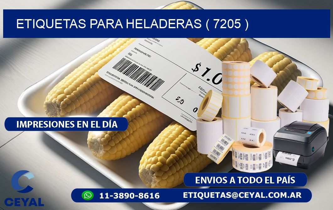 ETIQUETAS PARA HELADERAS ( 7205 )