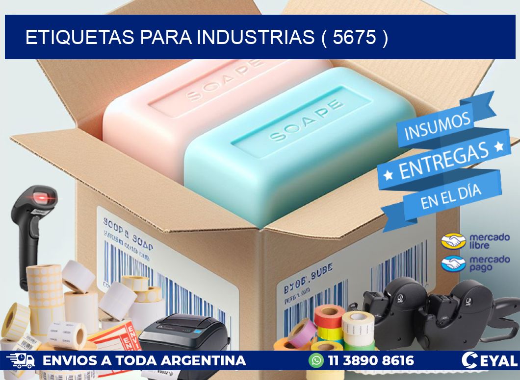 ETIQUETAS PARA INDUSTRIAS ( 5675 )