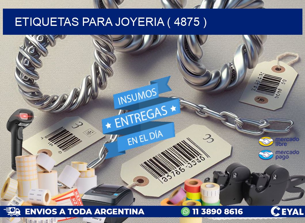 ETIQUETAS PARA JOYERIA ( 4875 )