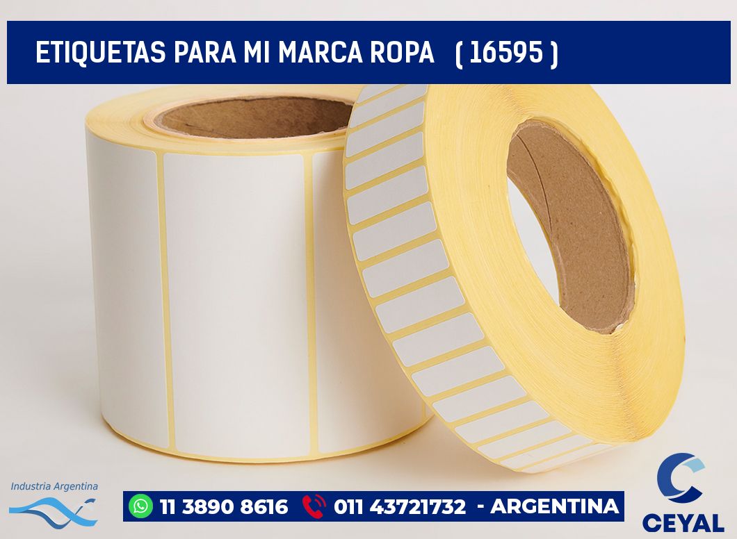 ETIQUETAS PARA MI MARCA ROPA   ( 16595 )