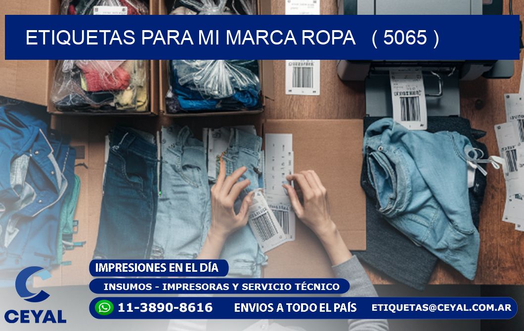 ETIQUETAS PARA MI MARCA ROPA   ( 5065 )