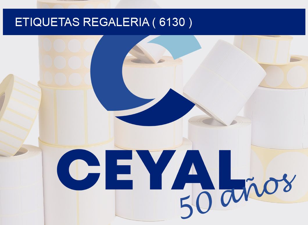 ETIQUETAS REGALERIA ( 6130 )