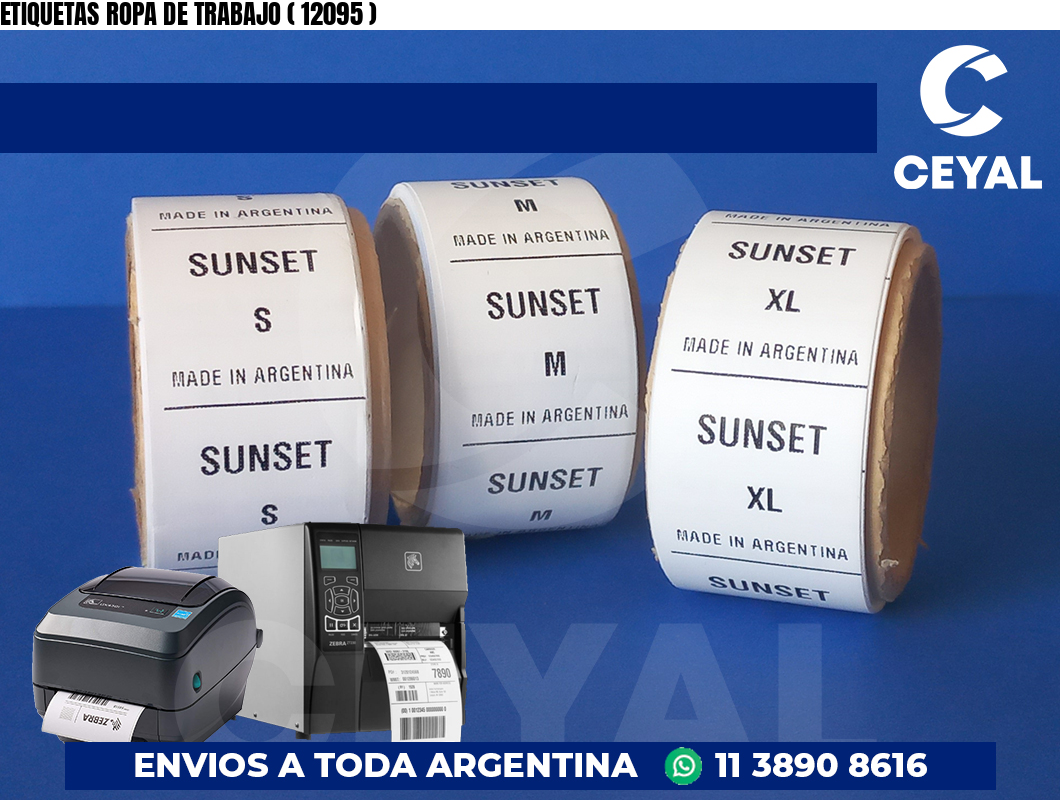 ETIQUETAS ROPA DE TRABAJO ( 12095 )