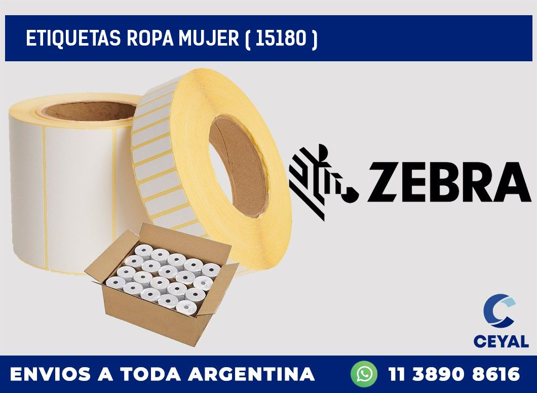 ETIQUETAS ROPA MUJER ( 15180 )