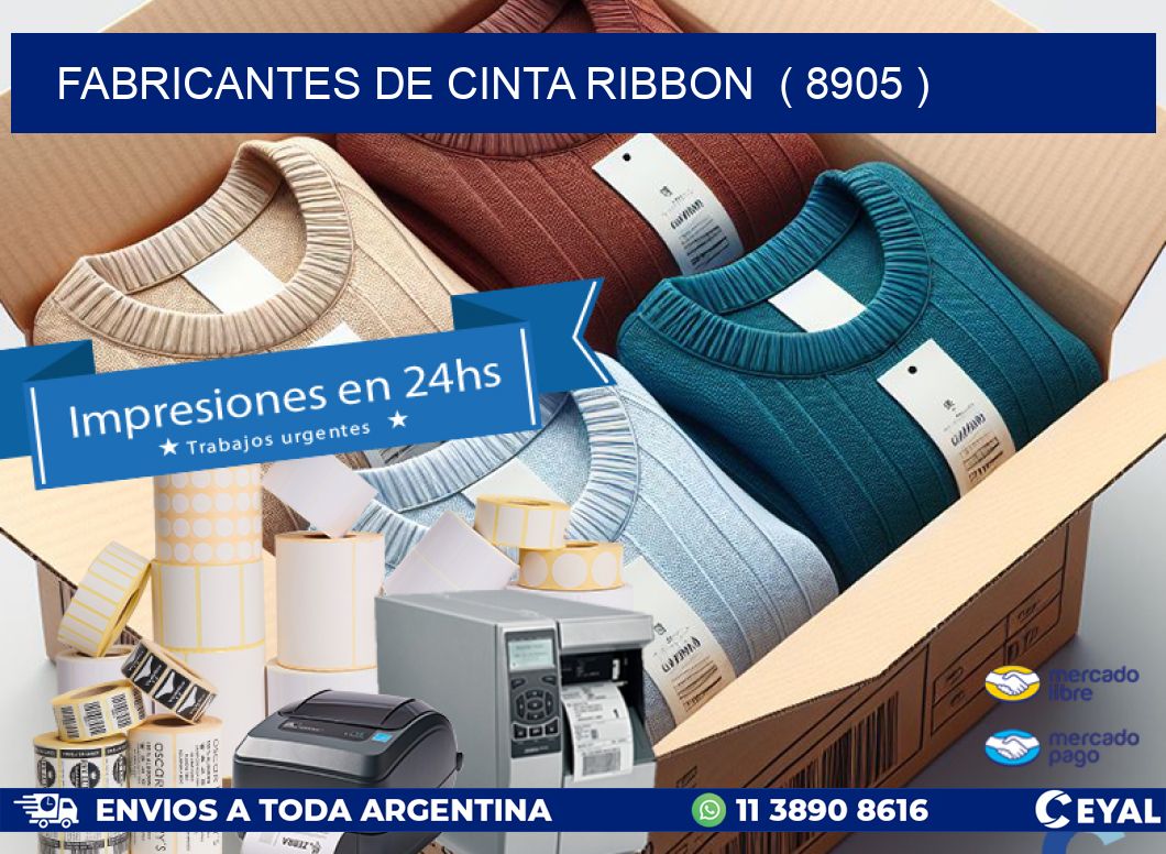 FABRICANTES DE CINTA RIBBON ( 8905 )