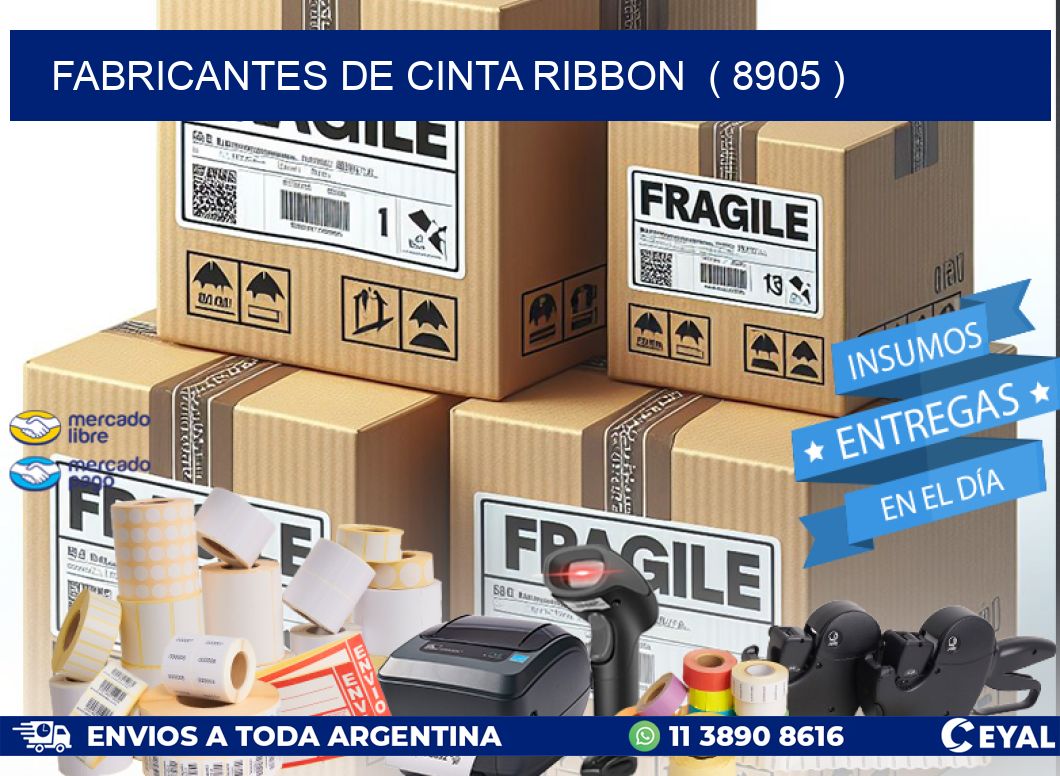 FABRICANTES DE CINTA RIBBON ( 8905 )