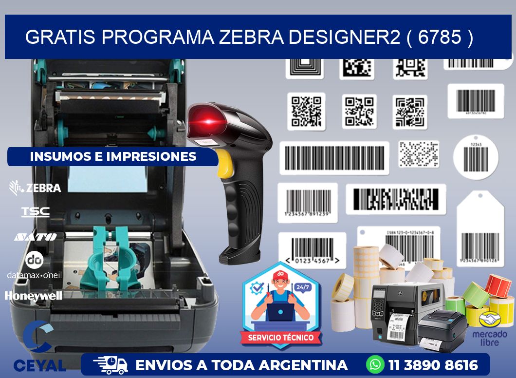GRATIS PROGRAMA ZEBRA DESIGNER2 ( 6785 )
