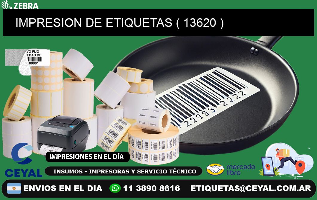 IMPRESION DE ETIQUETAS ( 13620 )