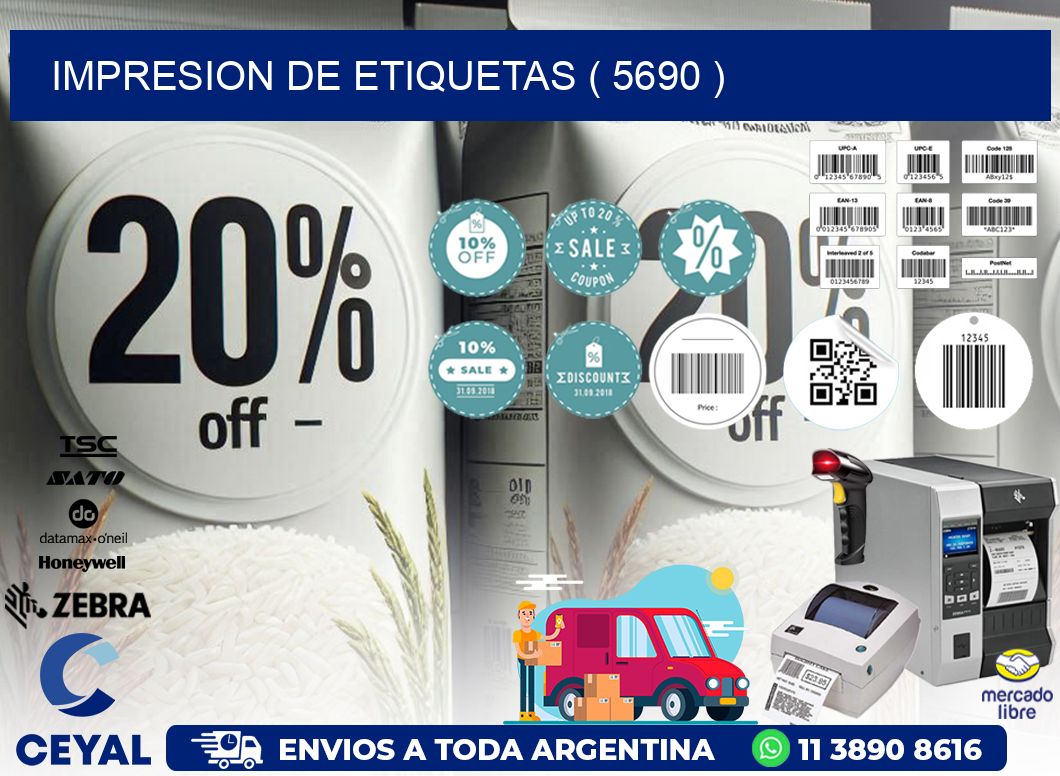 IMPRESION DE ETIQUETAS ( 5690 )