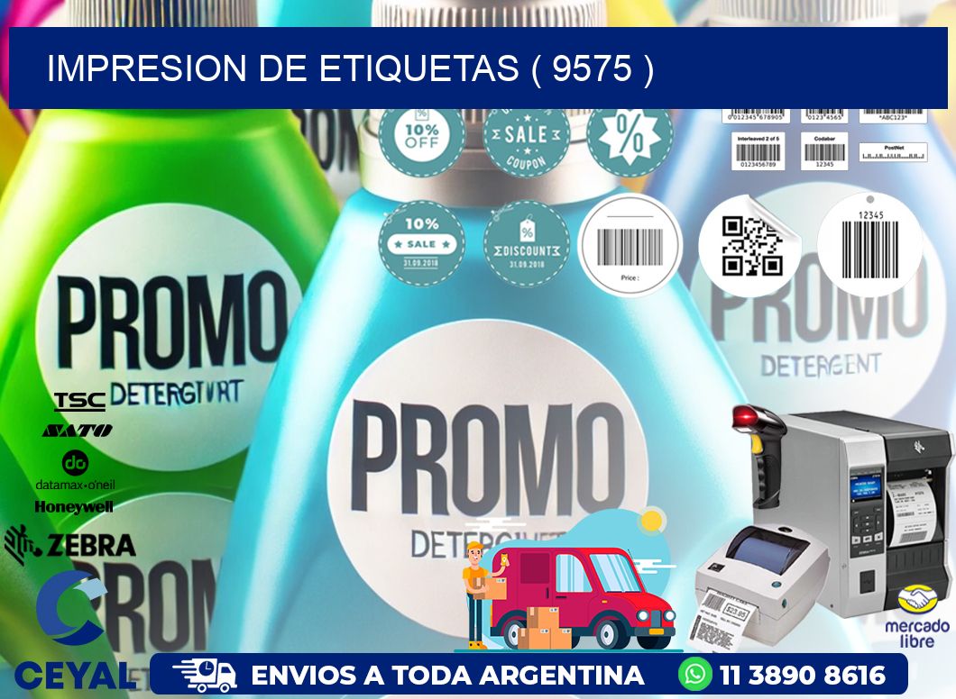 IMPRESION DE ETIQUETAS ( 9575 )
