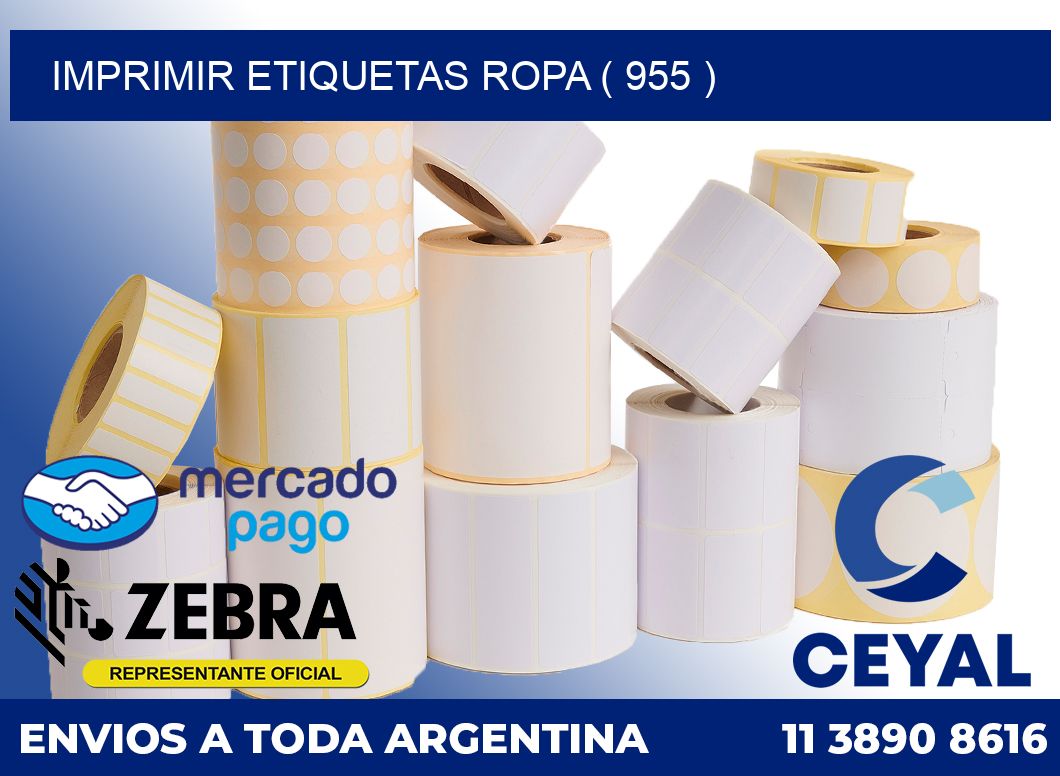 IMPRIMIR ETIQUETAS ROPA ( 955 )