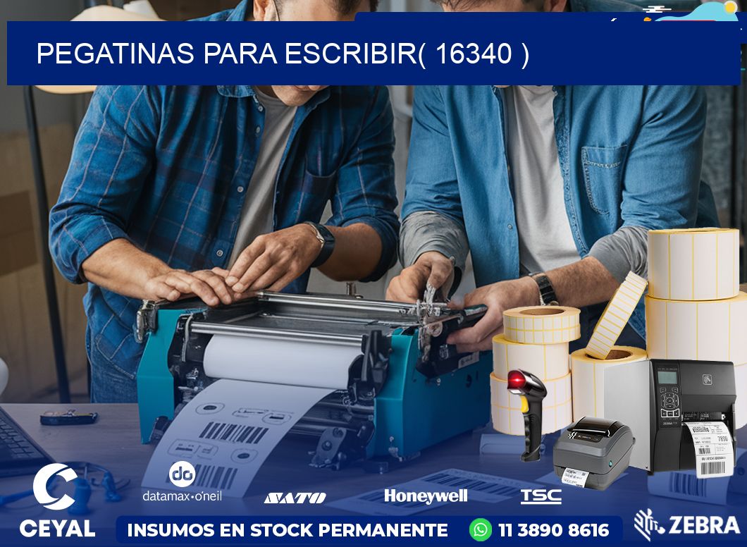 PEGATINAS PARA ESCRIBIR( 16340 )