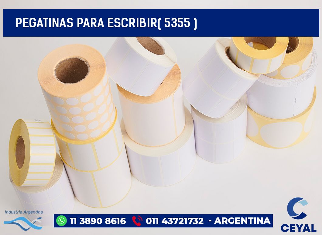 PEGATINAS PARA ESCRIBIR( 5355 )