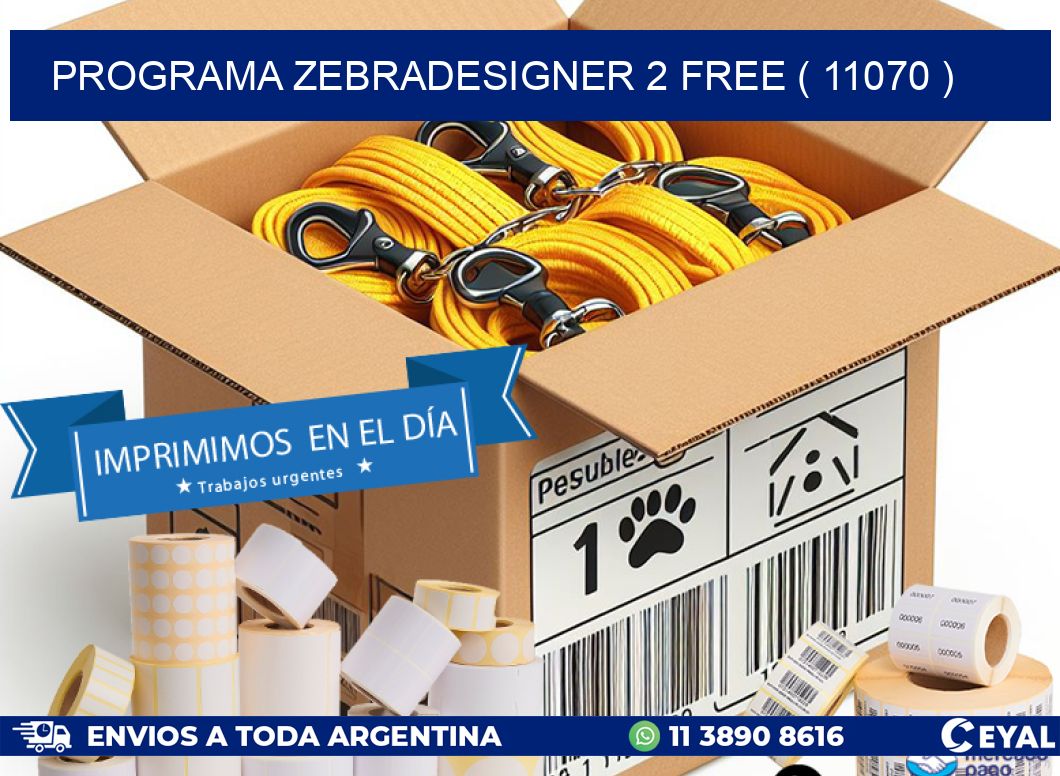 PROGRAMA ZEBRADESIGNER 2 FREE ( 11070 )