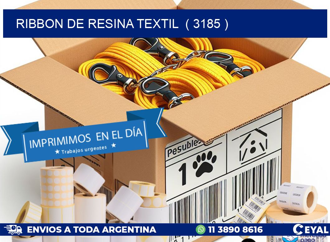 RIBBON DE RESINA TEXTIL  ( 3185 )
