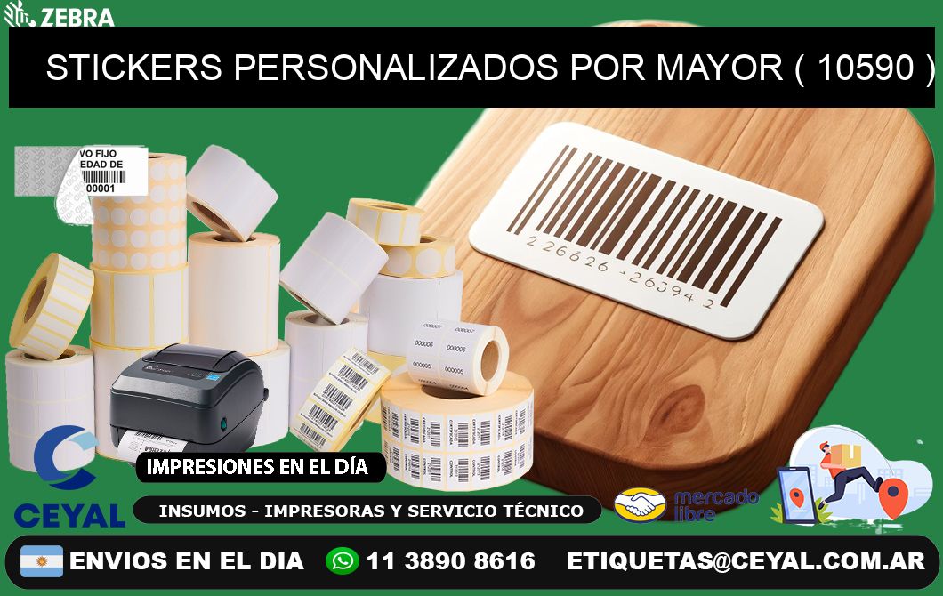 STICKERS PERSONALIZADOS POR MAYOR ( 10590 )