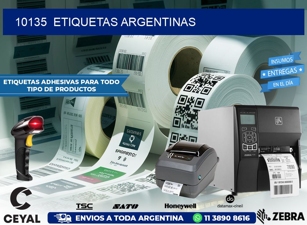 10135  ETIQUETAS ARGENTINAS