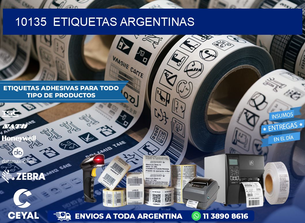 10135  ETIQUETAS ARGENTINAS