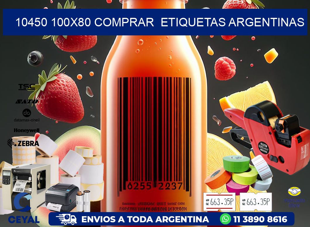 10450 100X80 COMPRAR  ETIQUETAS ARGENTINAS