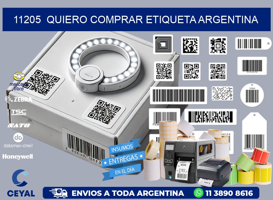 11205  QUIERO COMPRAR ETIQUETA ARGENTINA