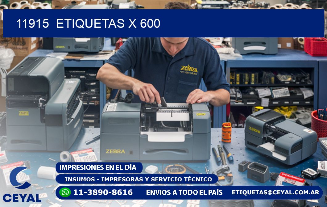 11915  ETIQUETAS X 600