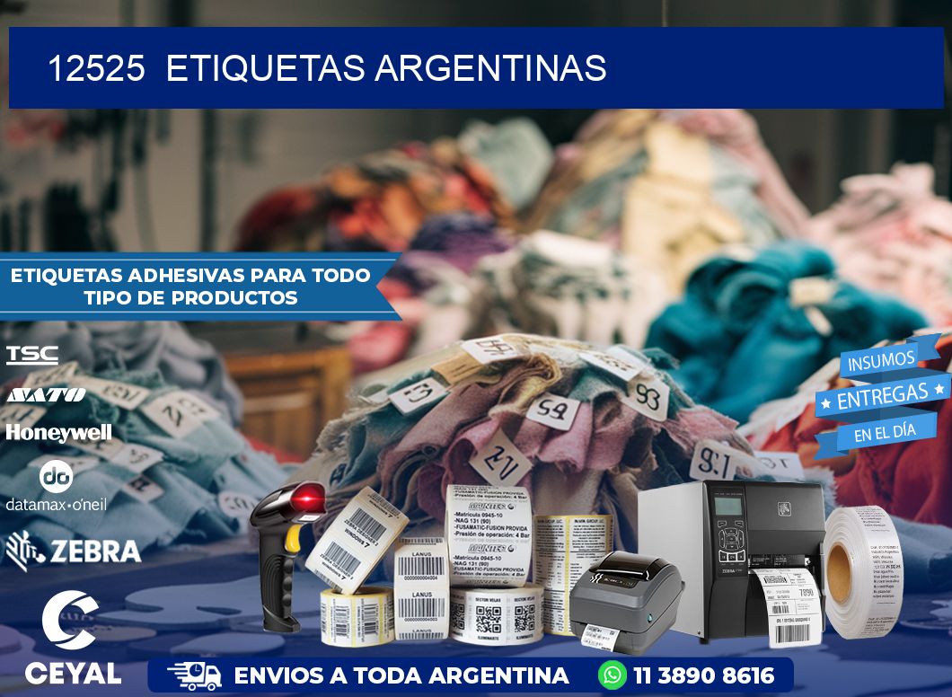 12525  ETIQUETAS ARGENTINAS