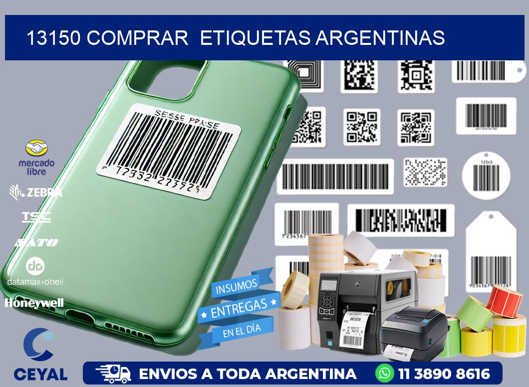 13150 COMPRAR  ETIQUETAS ARGENTINAS