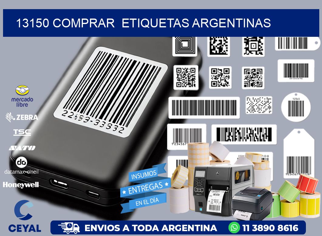 13150 COMPRAR  ETIQUETAS ARGENTINAS