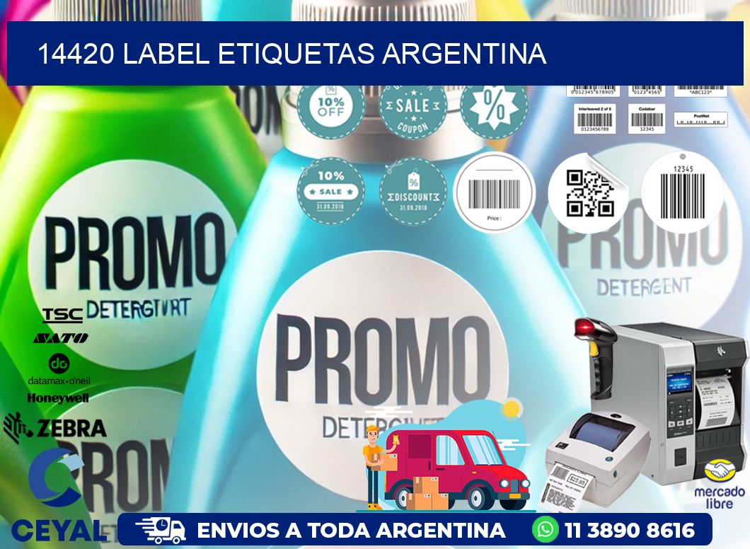 14420 LABEL ETIQUETAS ARGENTINA