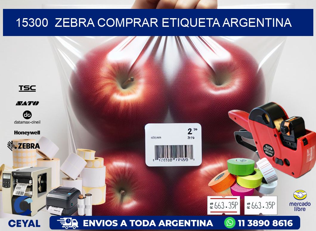 15300  ZEBRA COMPRAR ETIQUETA ARGENTINA