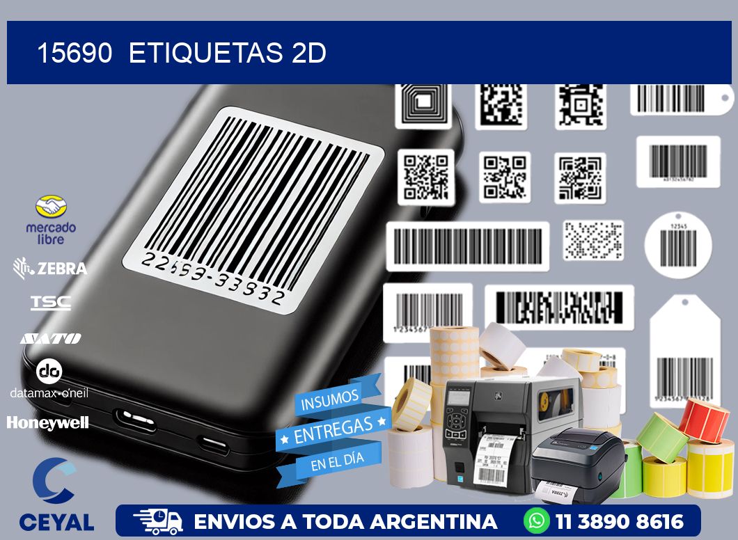 15690  ETIQUETAS 2D