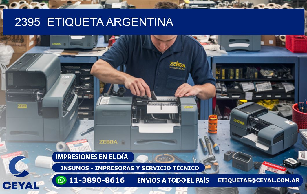 2395  ETIQUETA ARGENTINA