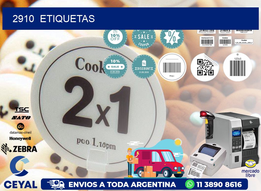 2910  ETIQUETAS